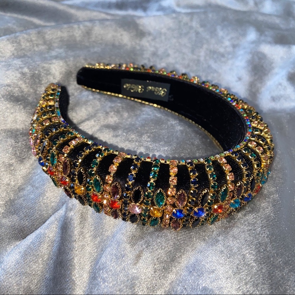 Bling Bedazzled Padded Headband